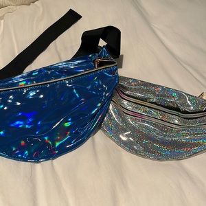 Metallic Fanny pack bundle